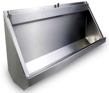 Mictório em Aço Inox
