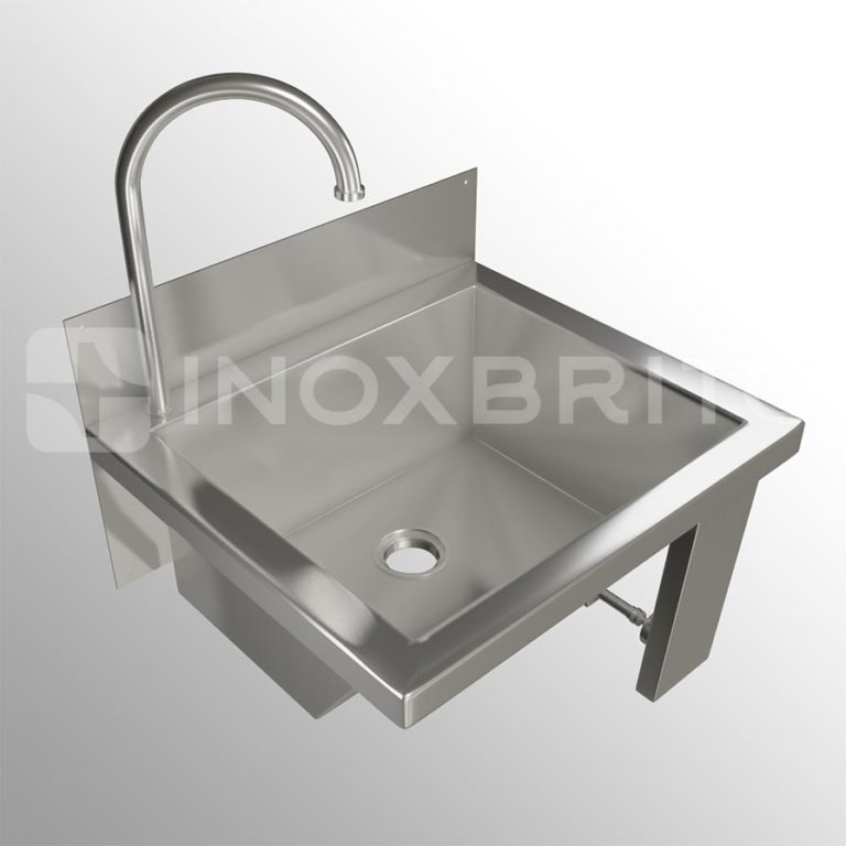 Lavatório Assepsia em Inox Tipo Calha